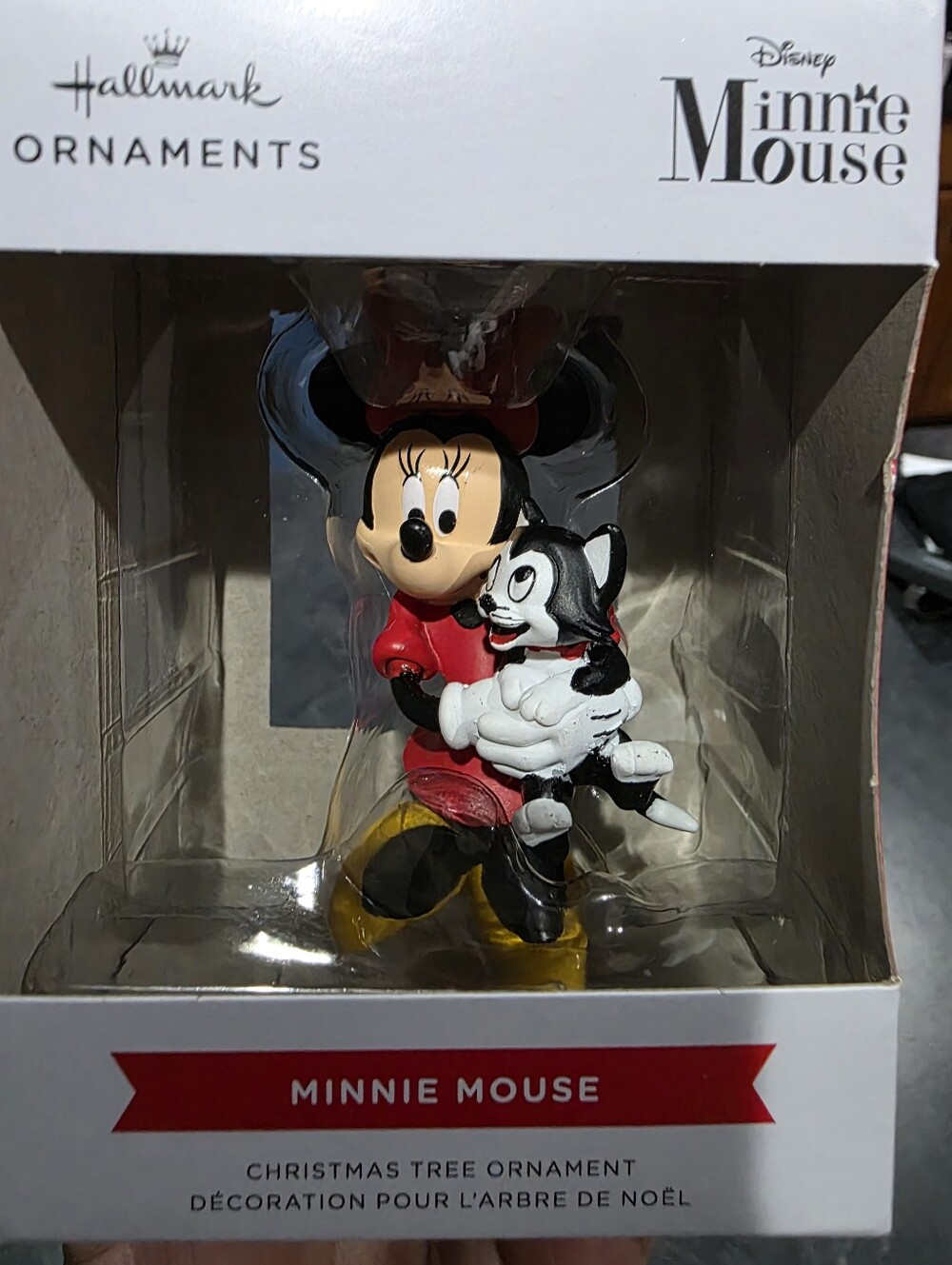 Disney Minnie Mouse and Baby Figaro Ornament